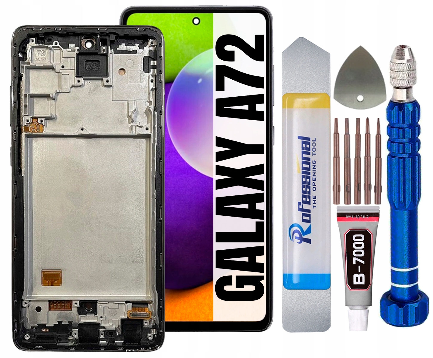 Displej Pro Samsung Galaxy A72 A725 Incell LCD Displej +rámeček