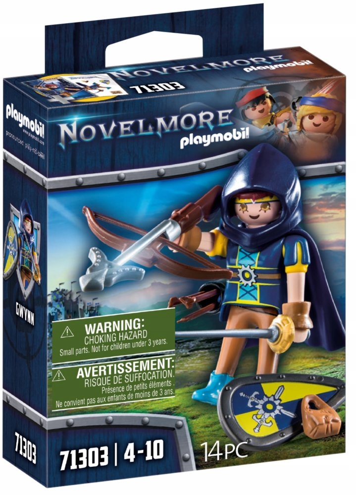 

Playmobil Novelmore Gwynn w uzbrojeniu Figurka