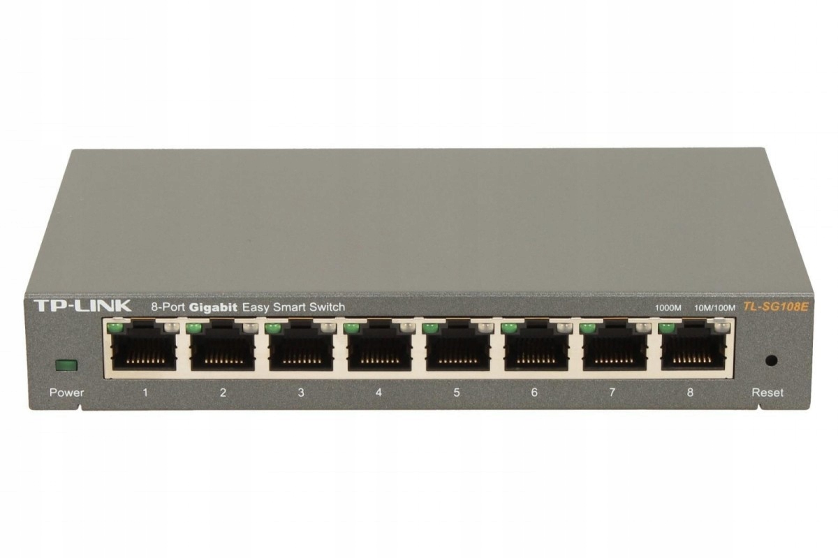TP-LINK SMART Switch TL-sg108e 8x1gbe