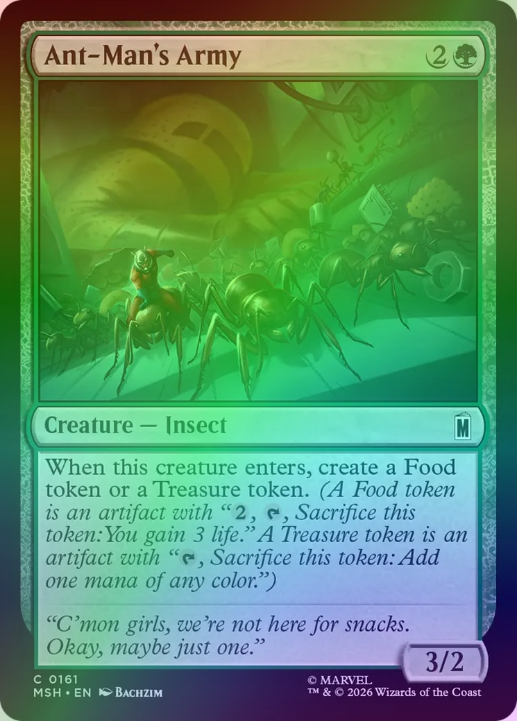 [mtg] Ant-Man's Army (msh) *foil*