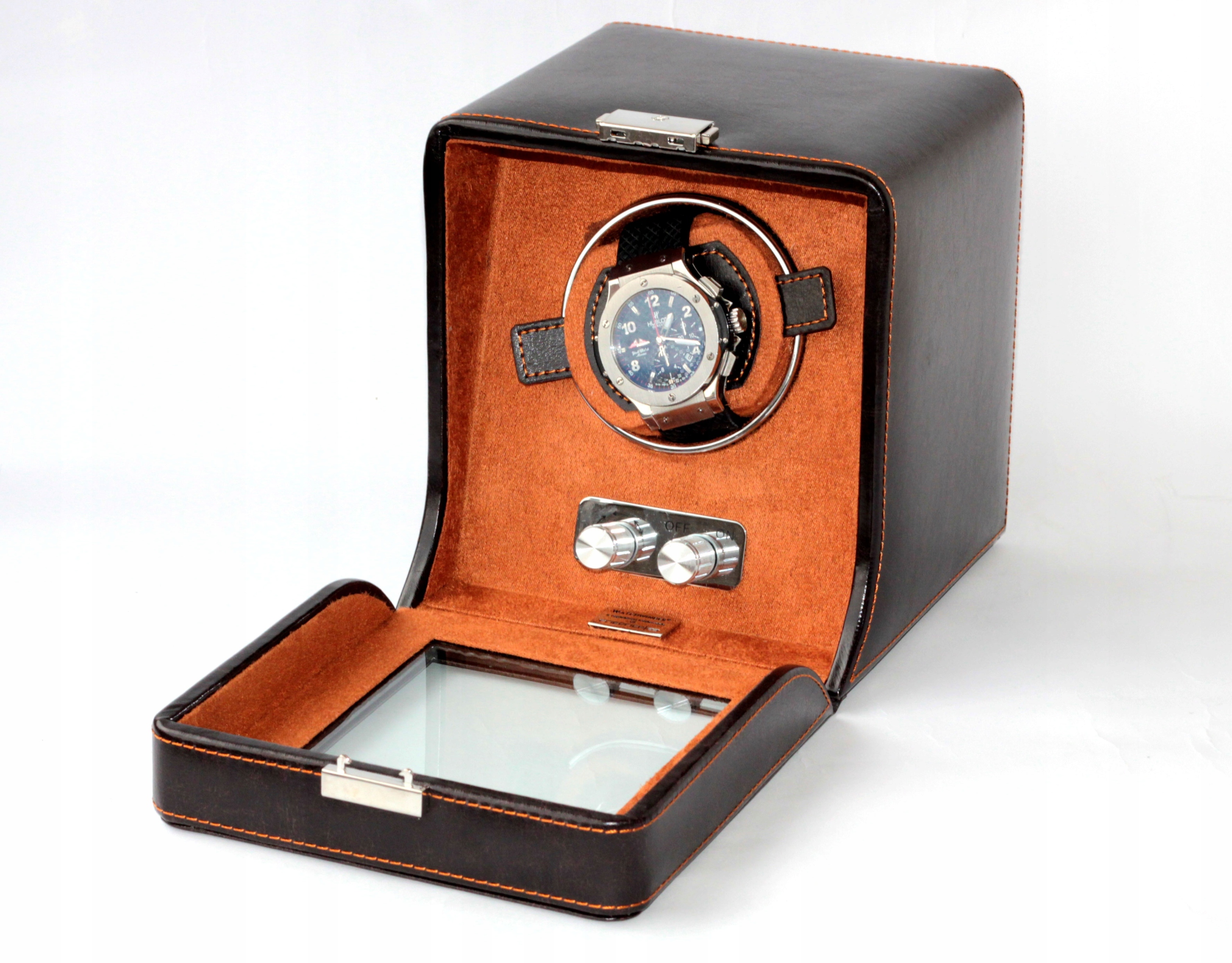 Rotomat skórzany na 1 zegarek Bond b. praktyczny Model Bond