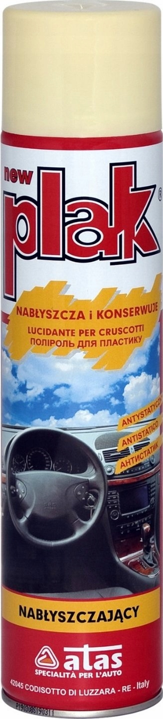 

Atas Plak 400ML. Wanilia Czyszczenie Kokpitu