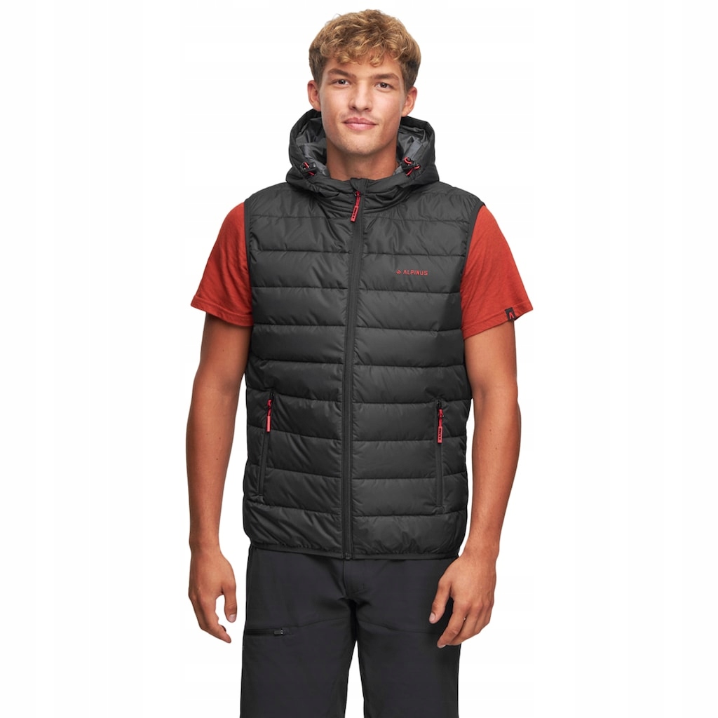 Alpinus pánská vesta Athos Body Warmer černá velikost XL