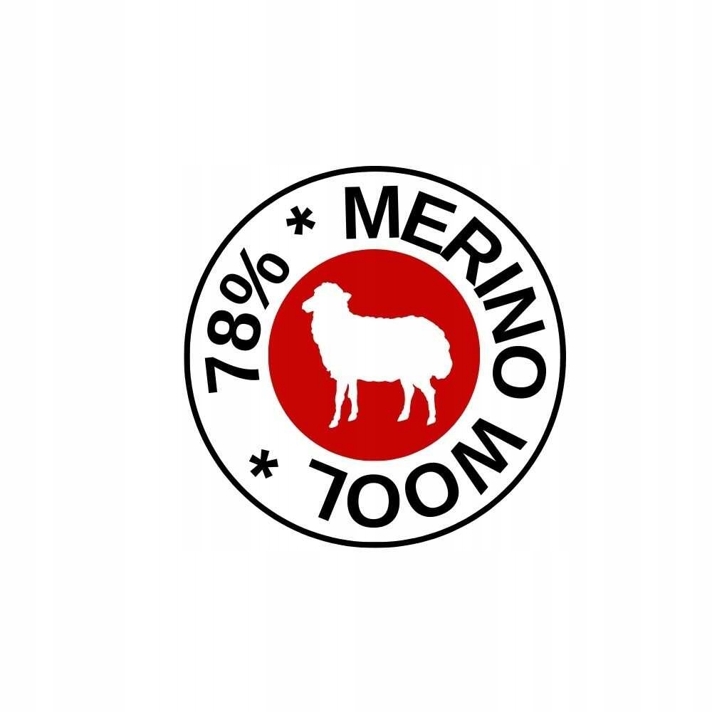 Zestaw stopek z wełny merynosa czarne 35/38 Kod producenta 1350-35-38