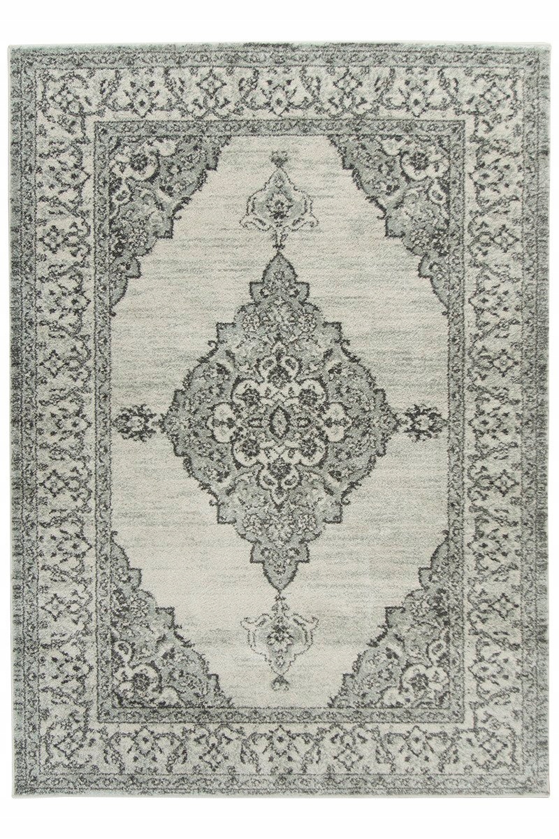 

200x290 cm Dekoracyjny Siwy Dywan Do Salonu Emily