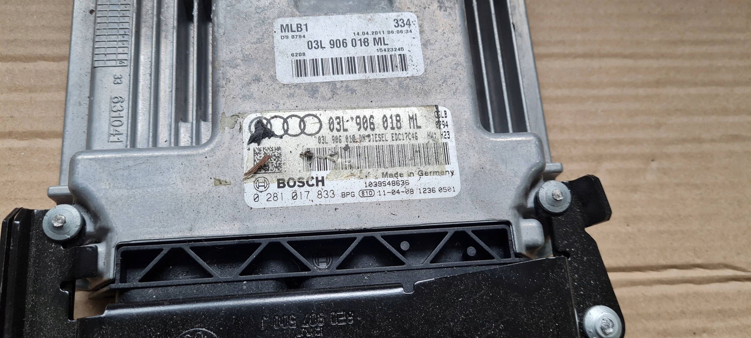 Q5 8R module control unit computer ECU 2.0 TDI 03L906018ML A4 B8 A5