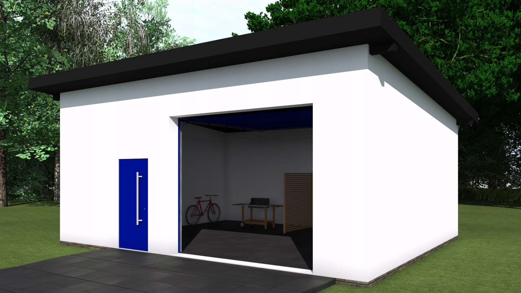 PROJEKT BUDYNKU GOSPODARCZEGO GJ17