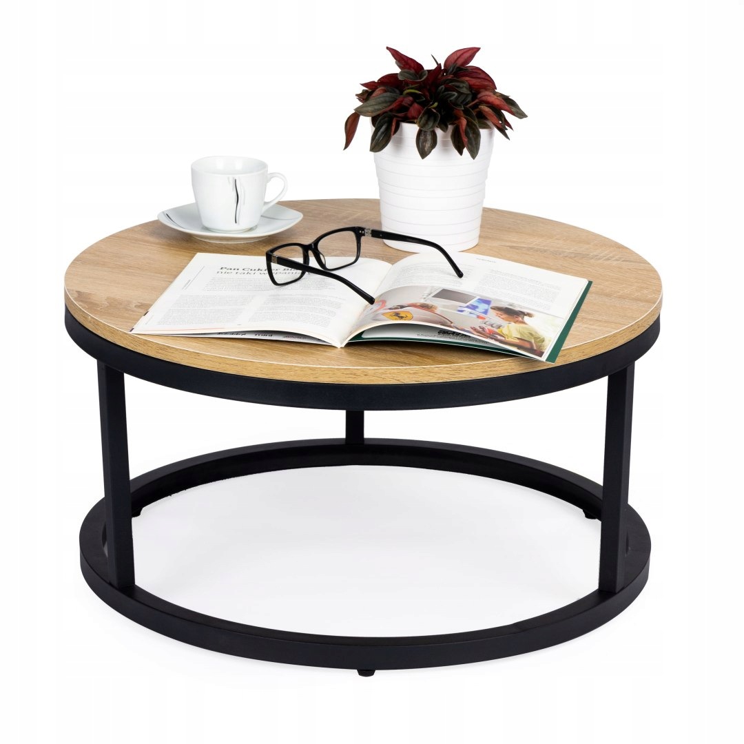 Konferenčný stolík loft moderný, industriálny 60 cm ModernHome ModernHome
