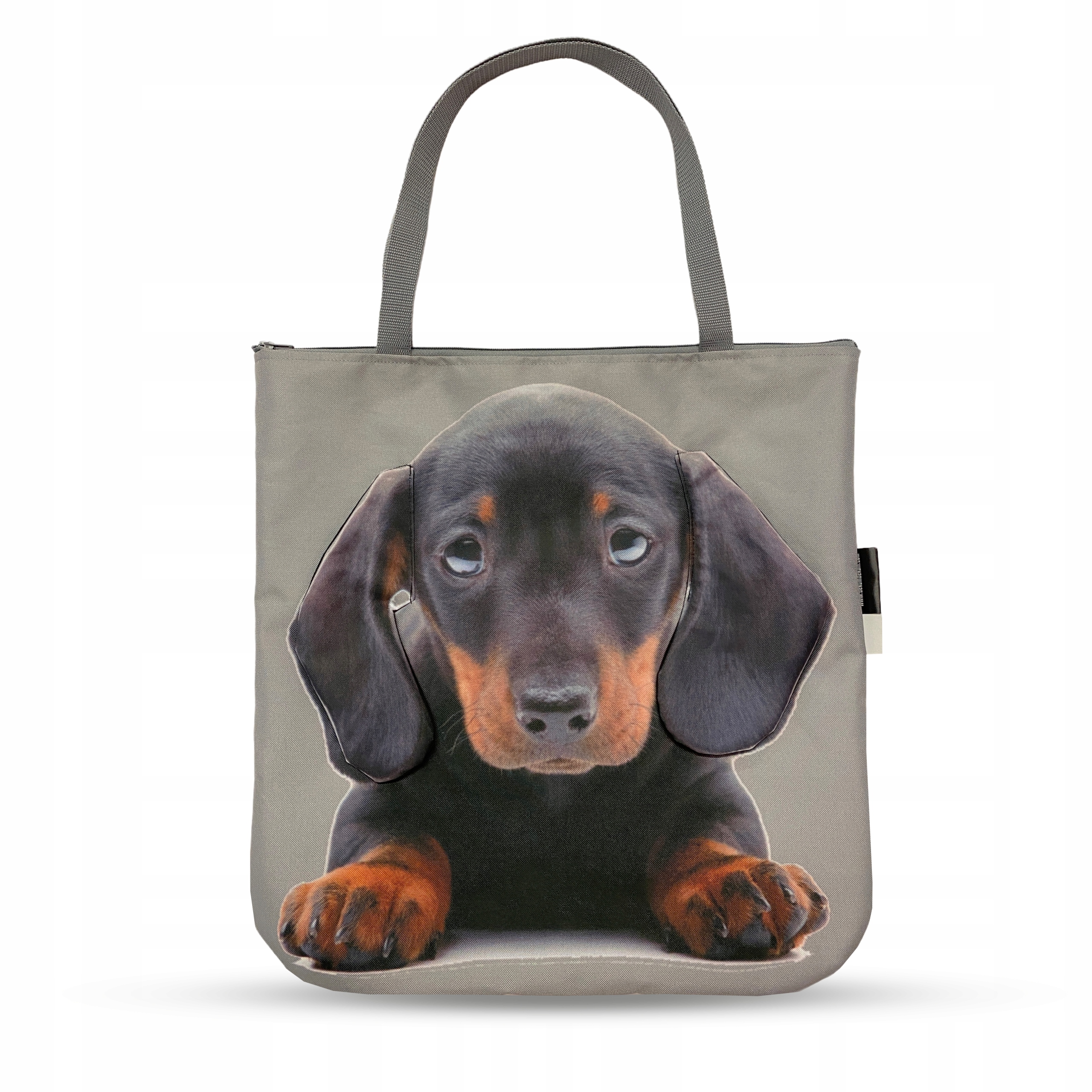 Taška 3D Kabelka se psem Jezevčík Černý malý dárek