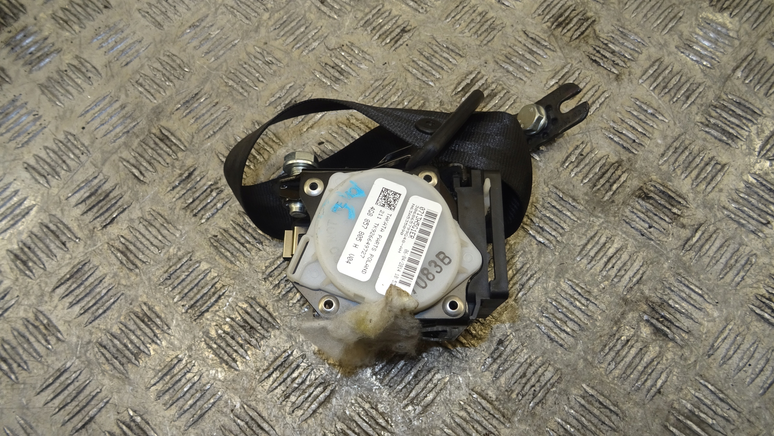 AUDI A6 C7 Gurten Sicherheits heck 4G8857805H hinten