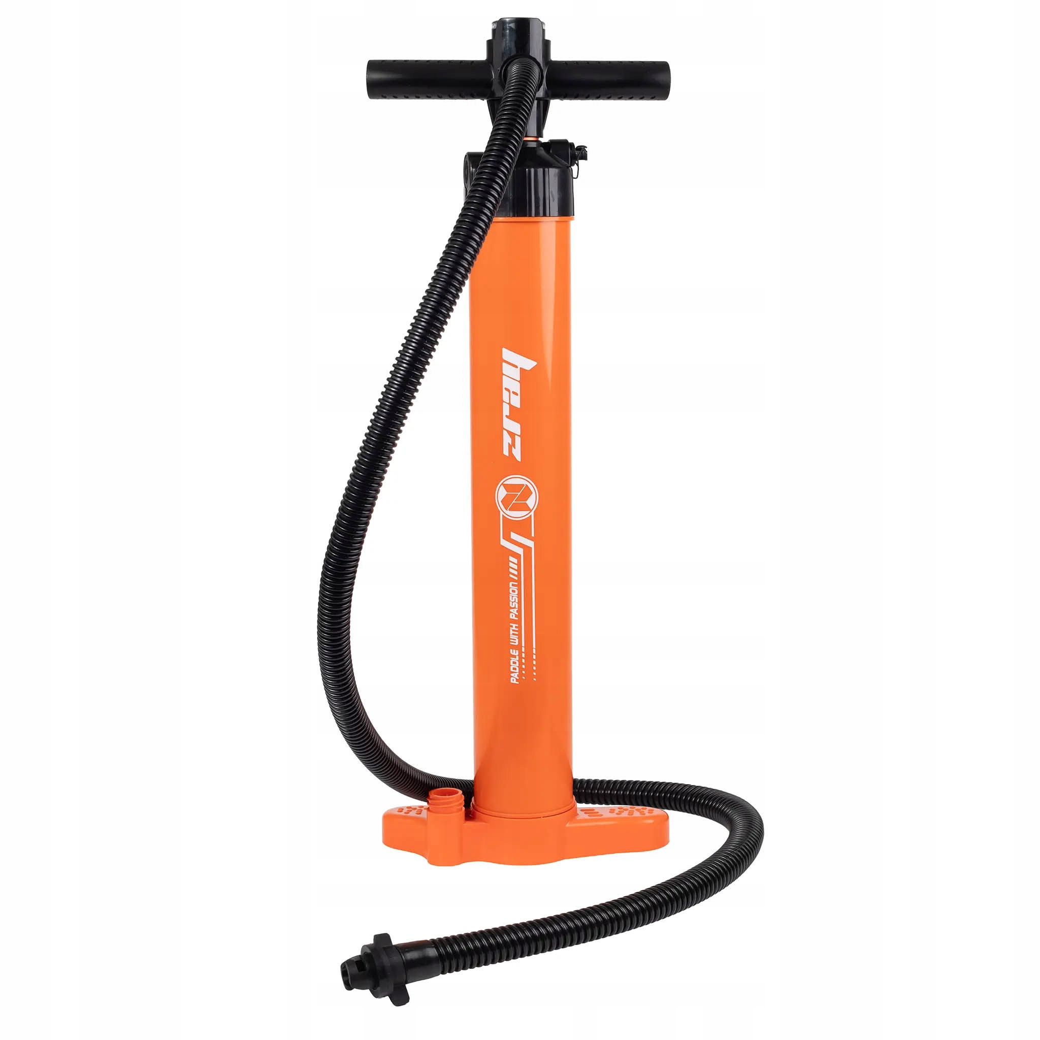 Pompka Ręczna Zray Double Action 25 Psi do Sup Kajak Manometr Pomarańczowa