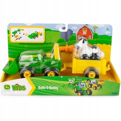 

Tomy Zbuduj Traktor Johnny John Deere Z Przyczepą