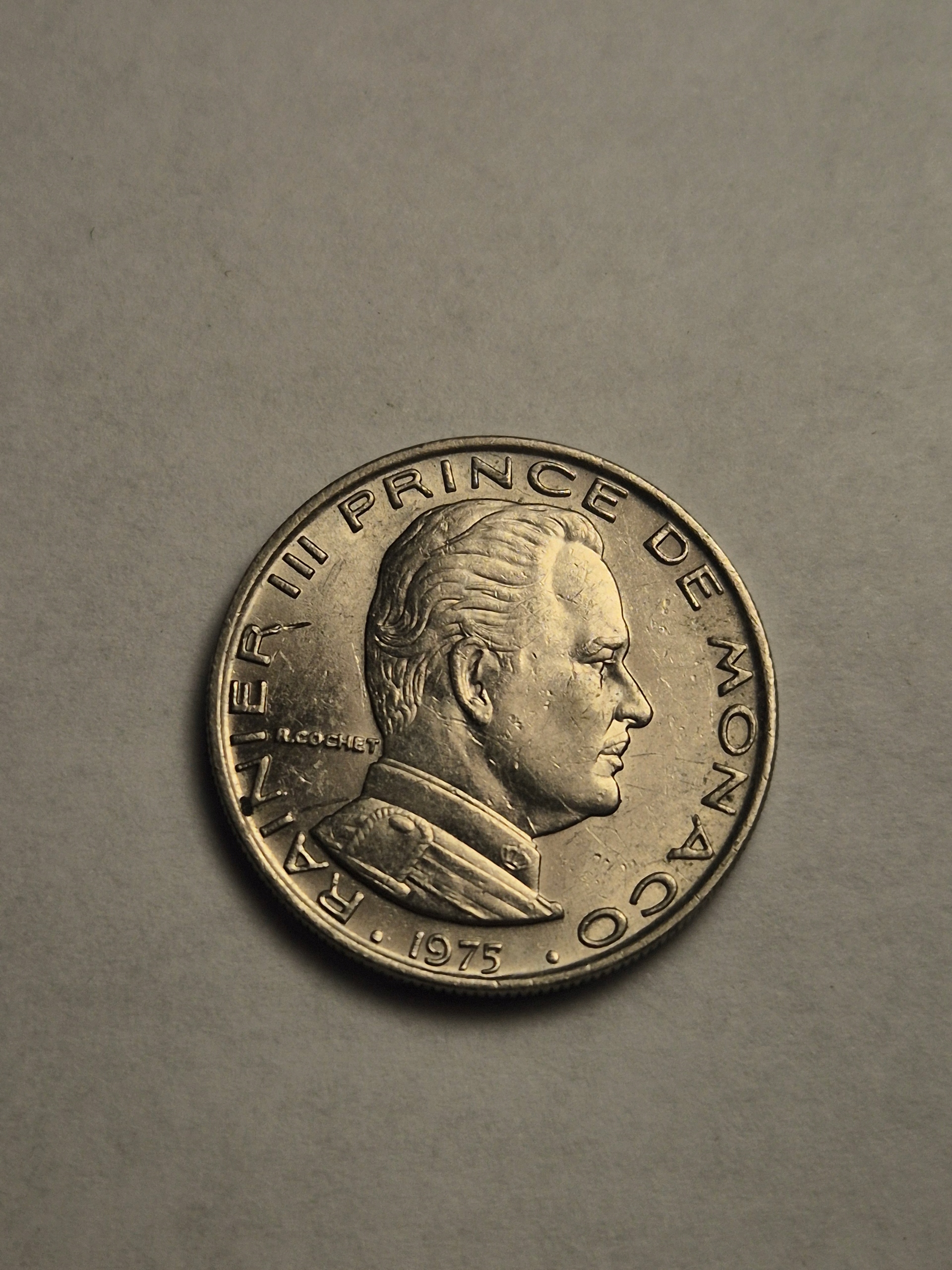 1 frank 1975 Monako