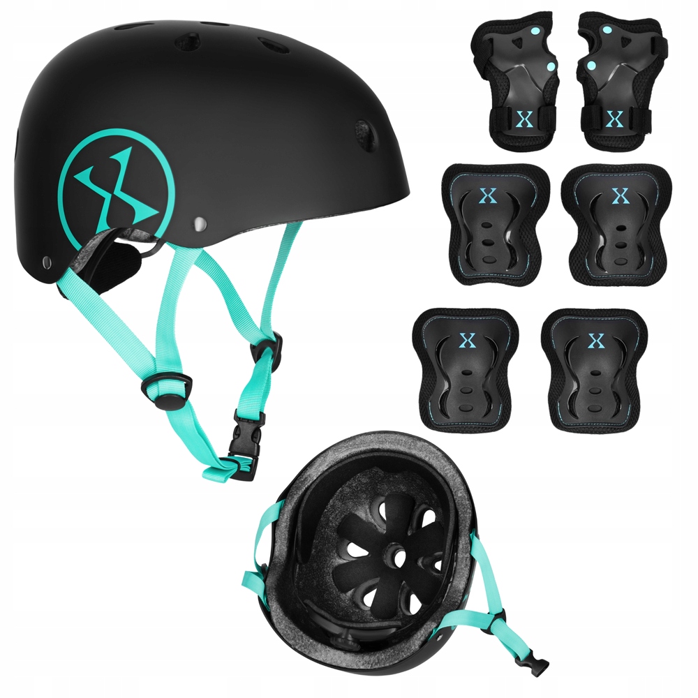 Kask Rowerowy Regulowany Dla Dziecka Orzeszek 52-56 cm Ochraniacze S