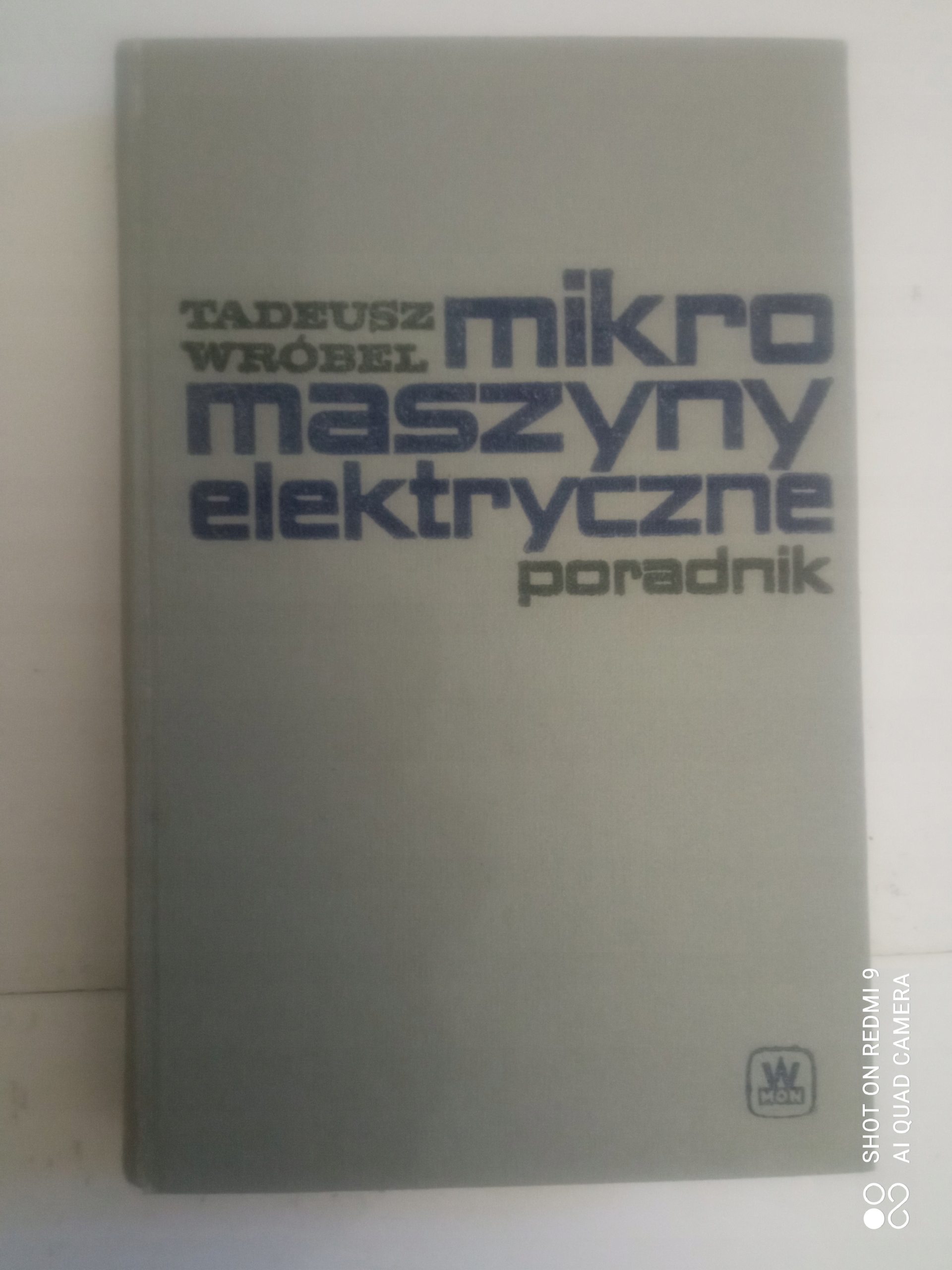 WRÓBEL MIKROMASZYNY ELEKTRYCZNE PORADNIK ISBN 978839378211