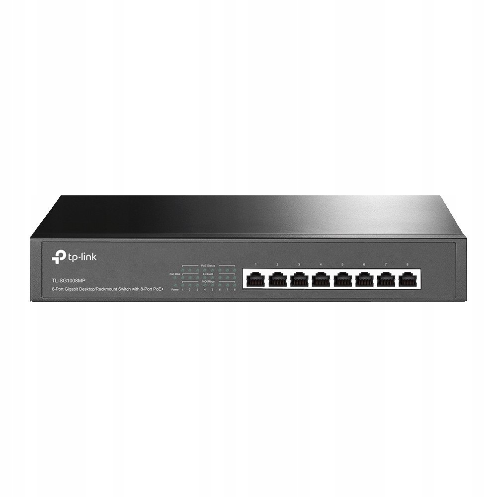 

Tp-link Switch Przełącznik SG1008MP 8x1GB PoE+