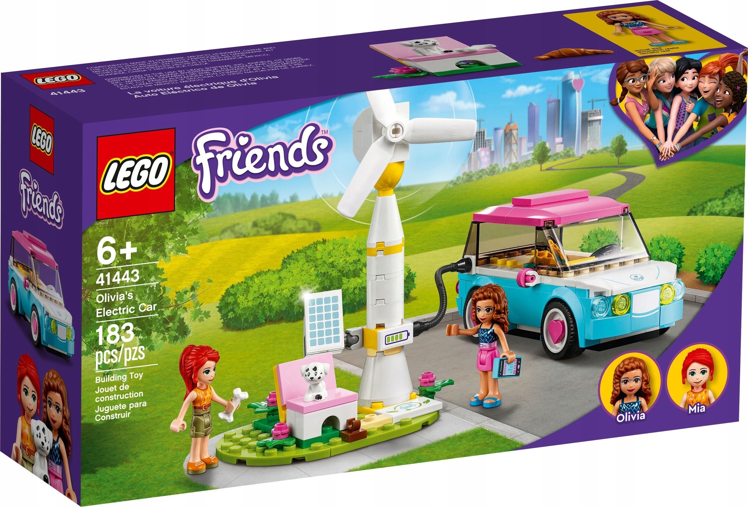

Lego Friends Samochód elektryczny Olivii 41443