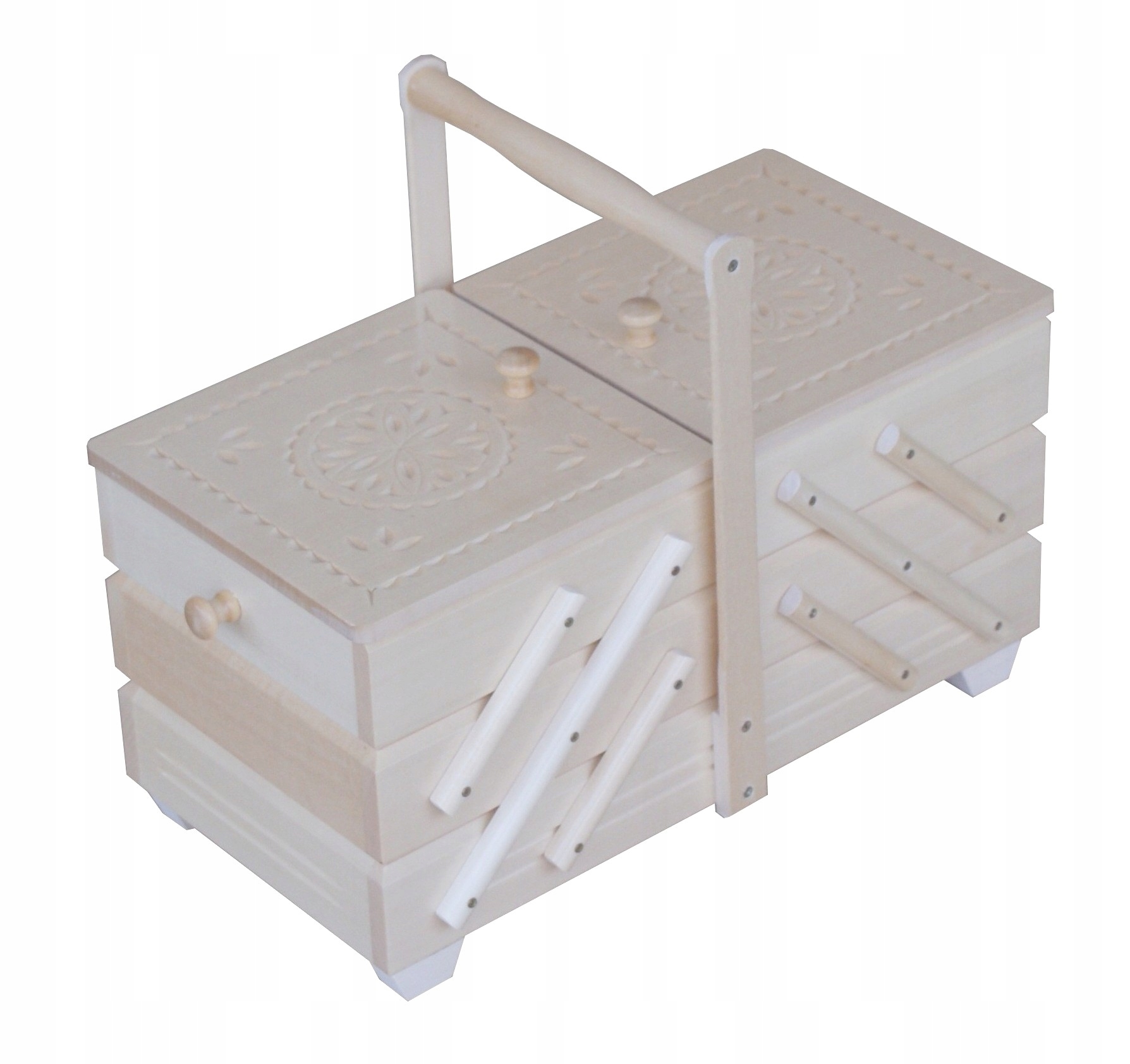 Niciarka Dřevěná Řezbářská Příběh světlá