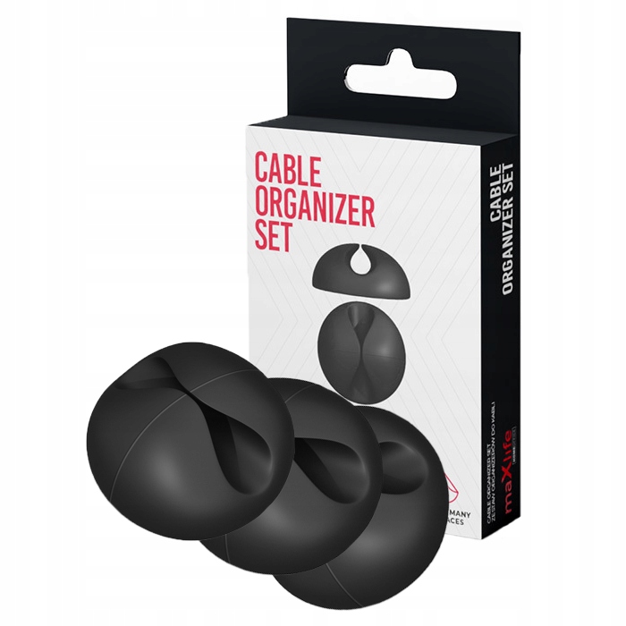 

Maxlife Organizer Na Kable x 3szt