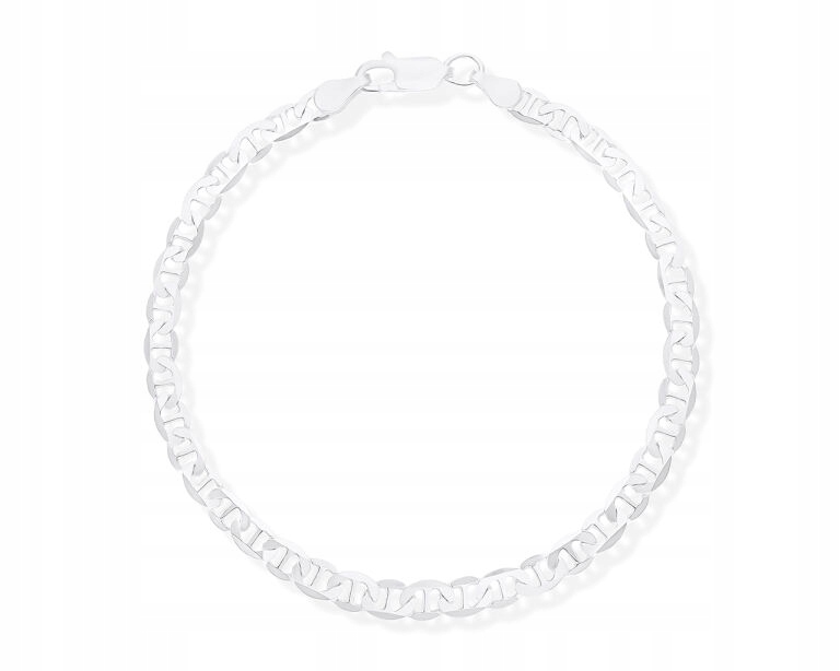 Bransoletka srebrna splot Gucci męska pr.925 dł. 19 cm