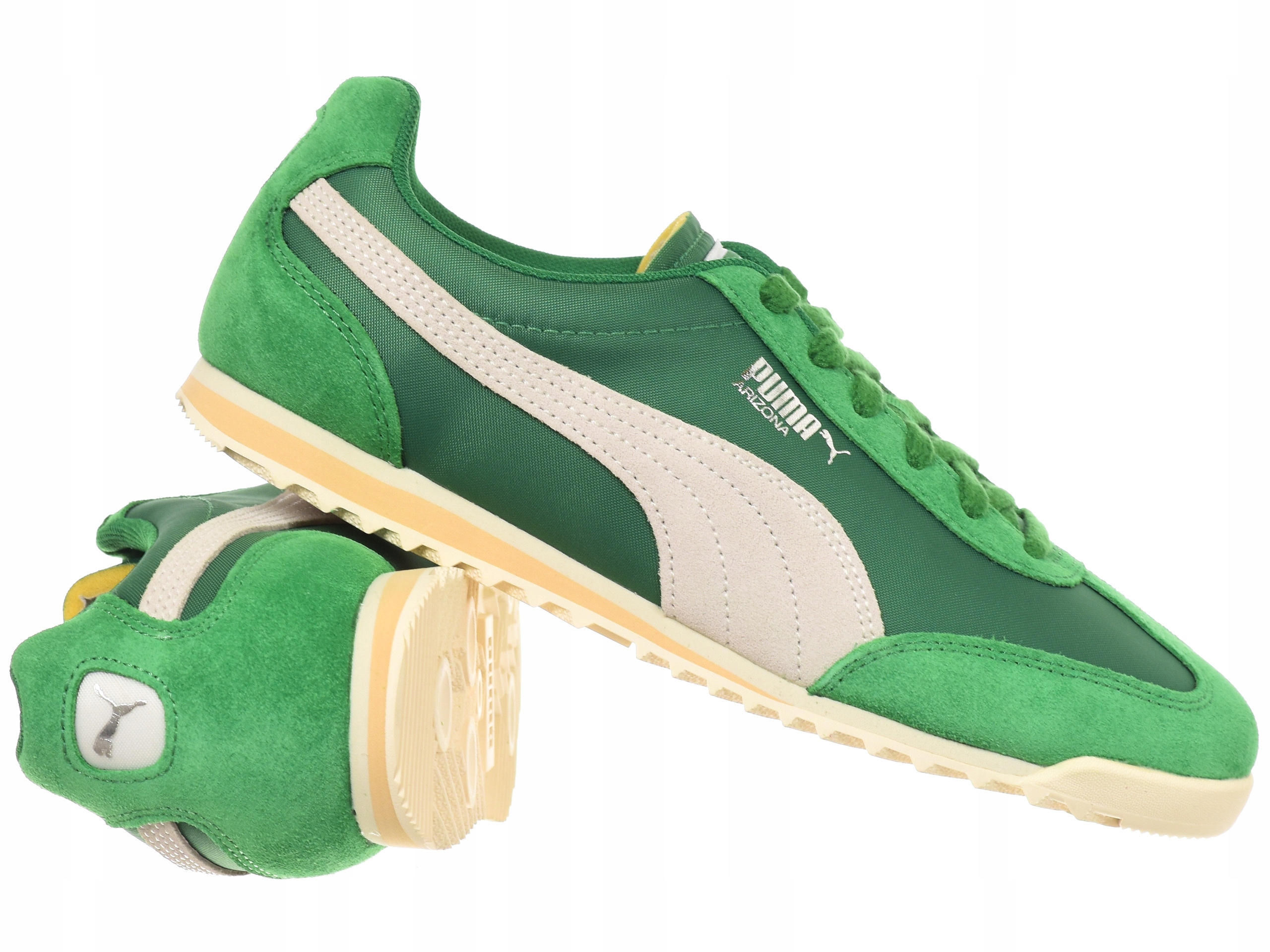 Puma Dámské boty Arizona Nylon 398682-03 kožené tenisky Zelené