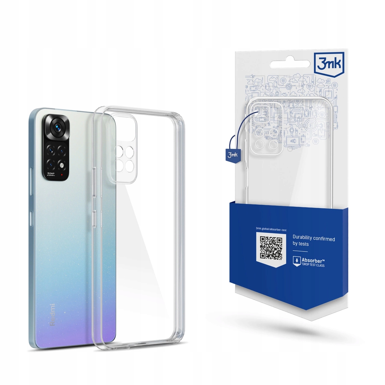 Etui 3mk Clear Case na Xiaomi Redmi Note 11 Pro 4G 5G przezroczyste