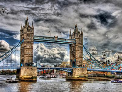 

Diamentowa mozaika Most London Bridge