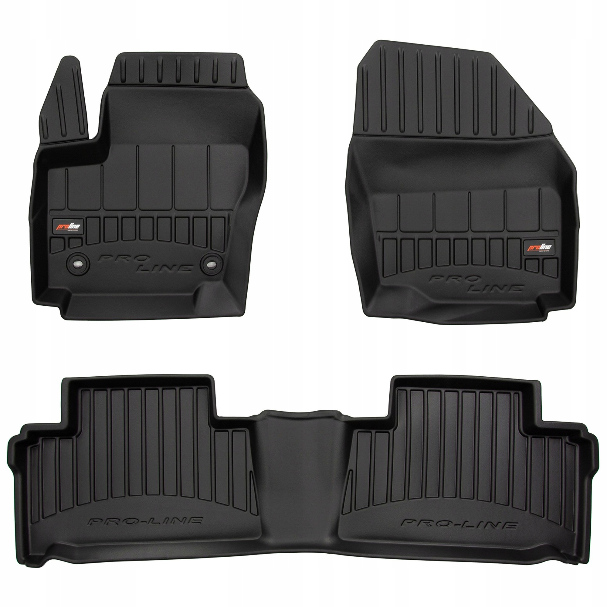 Koberce do auta Pro-Line Ford Galaxy II 2009-2015 1 a 2 rad sedadiel,