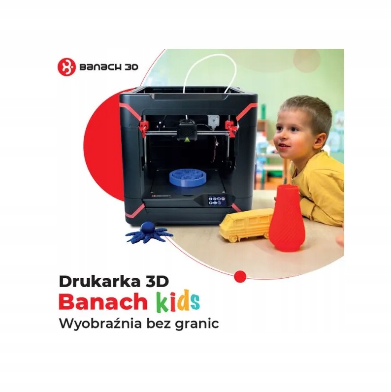 Drukarka 3D Banach Kids Z Filamentem Vat 0%
