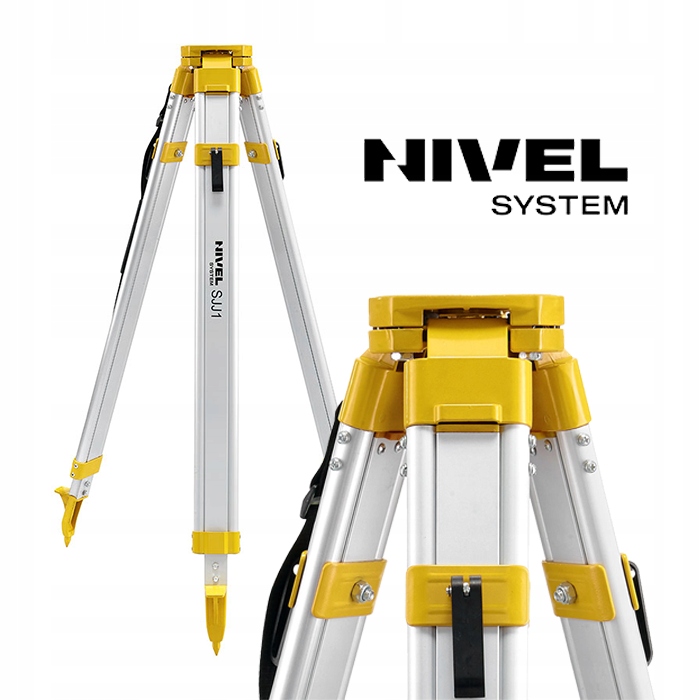 NIVEL SYSTEM NIWELATOR LASEROWY NL720R+STATYW+ŁATA Zasięg 700 m