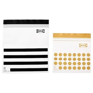 

Torby plastikowe woreczki Ikea Istad 60szt 1l/0,4l