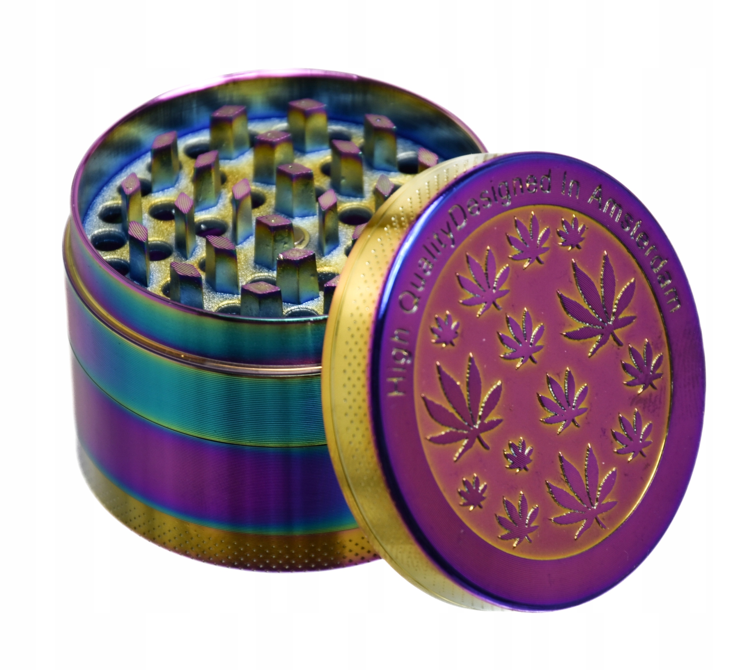 

Duży Młynek Grinder Metalowy Cbd Thc Marihuana