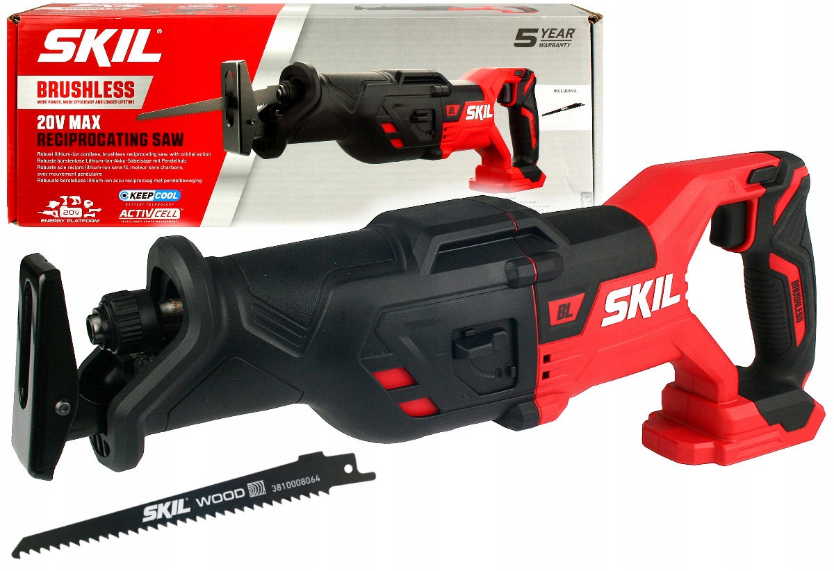 

Piła Szablasta 265mm 20V Skil Korpus Bezszczotkowa