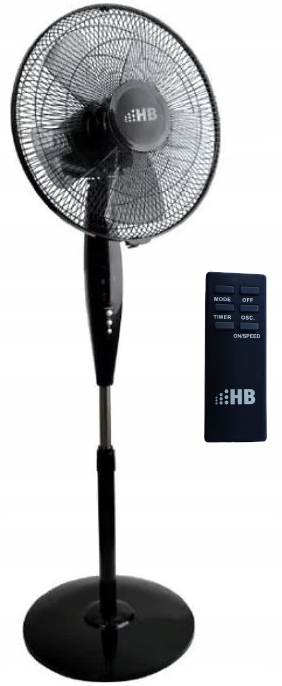 

Wentylator Stojący SF4007BRC czany 60W Timer Pilot