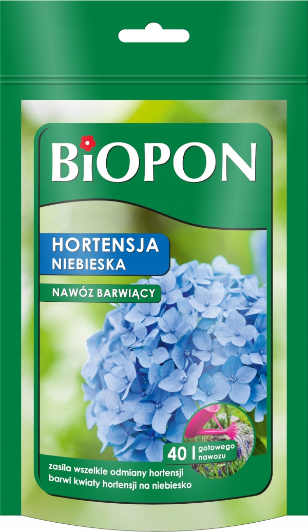 

Nawóz barwiący Hortensja Niebieska 200g Biopon