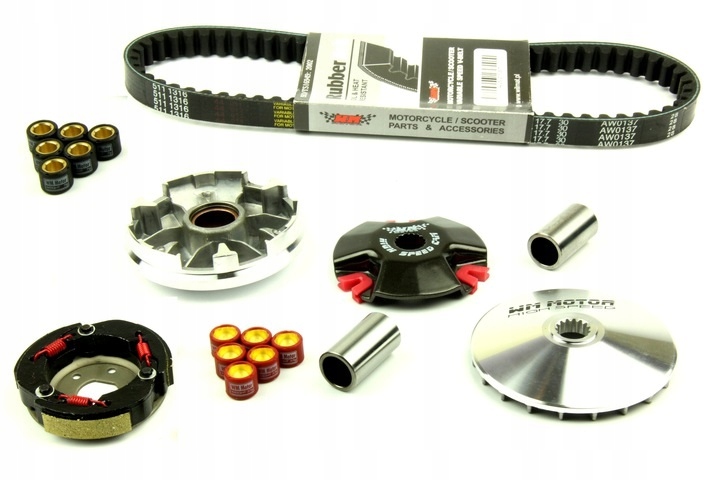 

Sprzęgło Wariator Pasek Tuning Skuter 2T Wał 16 mm