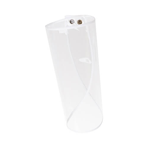 Osłona na twarz z PCV do czapki Marka inny