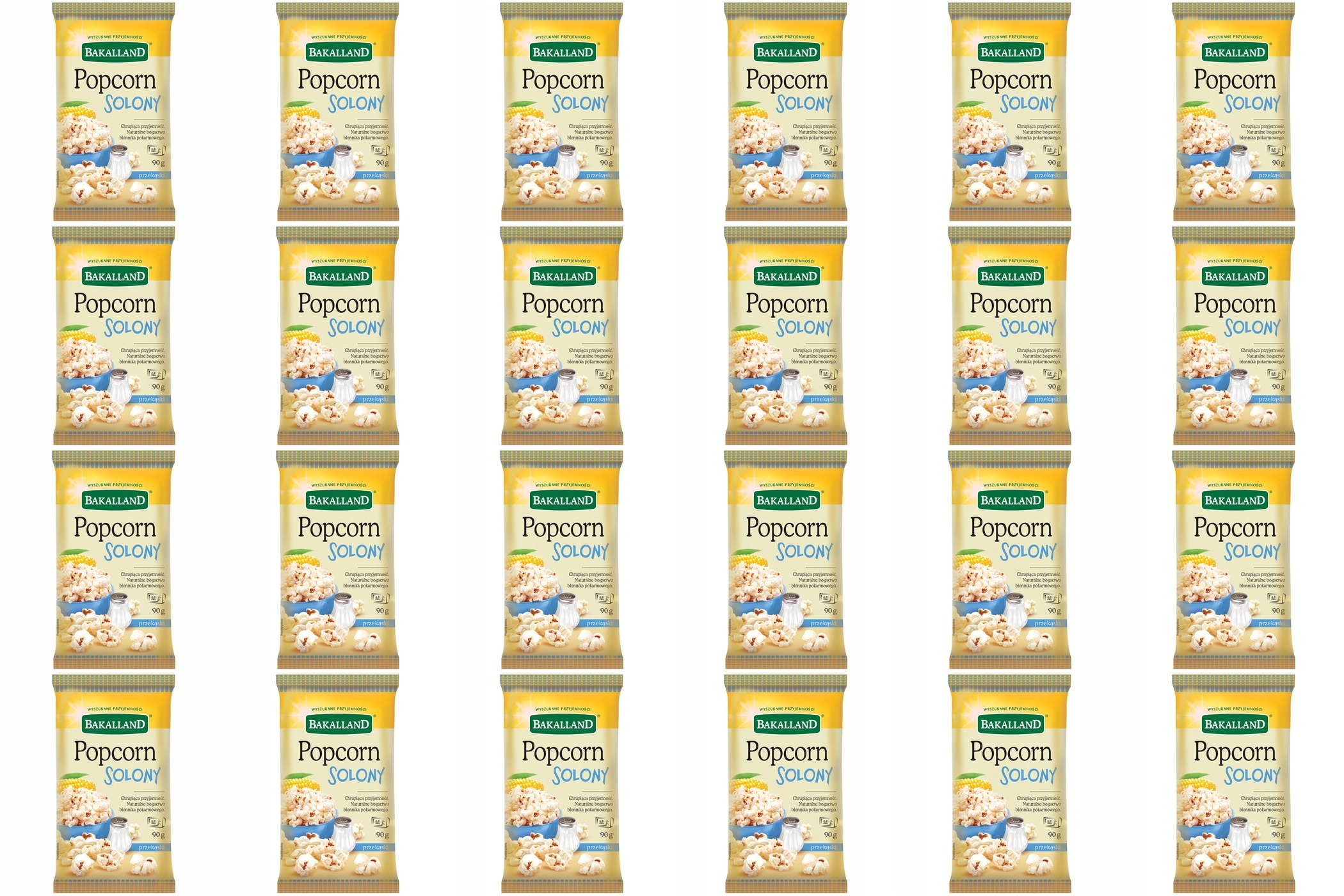 24x 90g Bakalland Popcorn Solony Karton