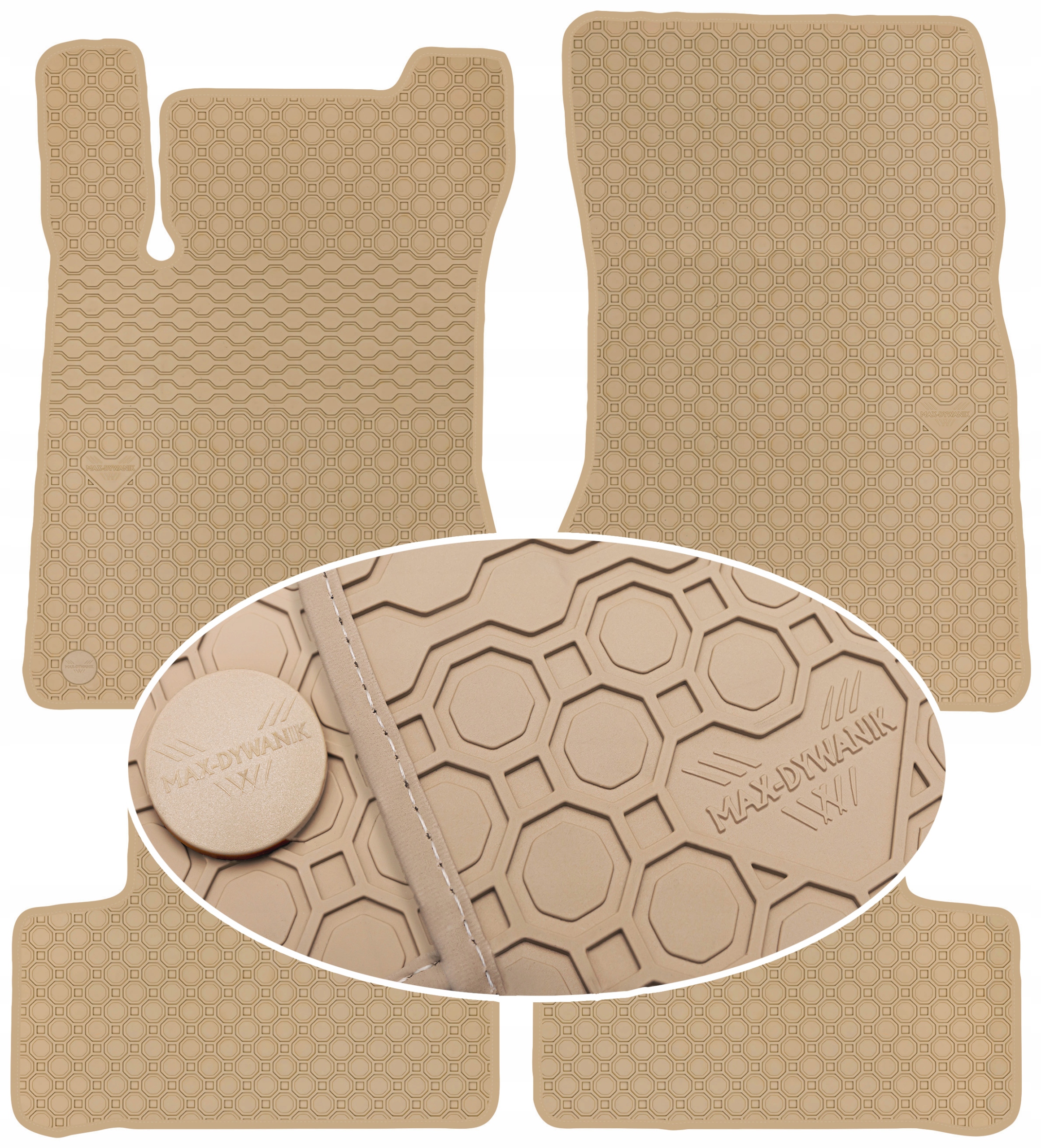 Mercedes B-Class W247 2018 Béžové koberce