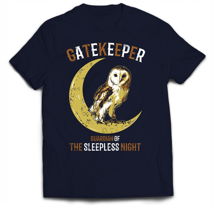 

Tshirt Sowa owl noc night księżyc moon XXL