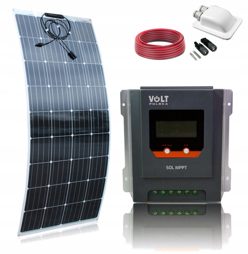 ZS140WMPPT10AFL - Солнечная панель комплект 140W Flex кемпинг 20A MPPT