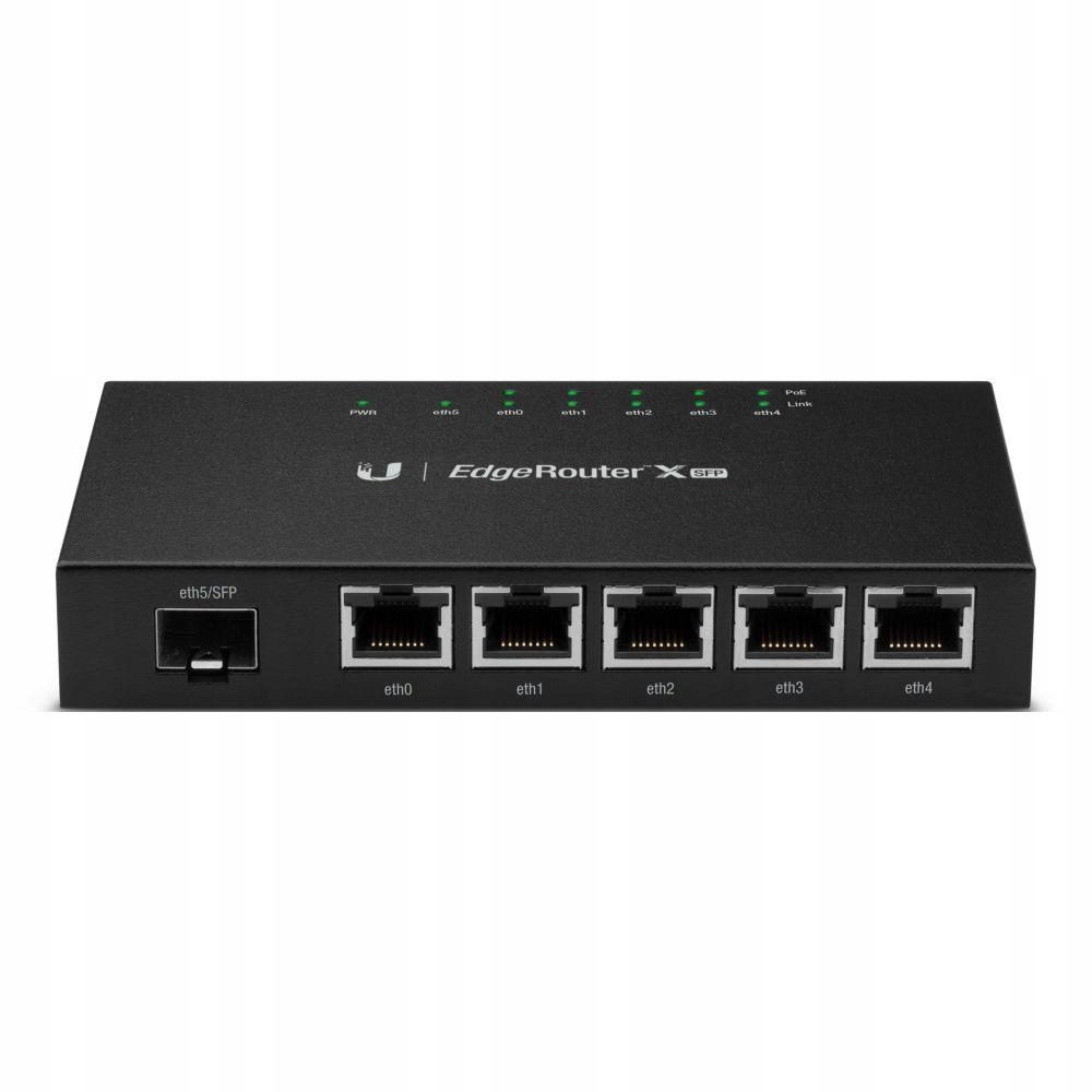 Ubiquiti EdgeRouter X Er-x-sfp 5-Port Gigabit PoE 24V 1 Sfp Router