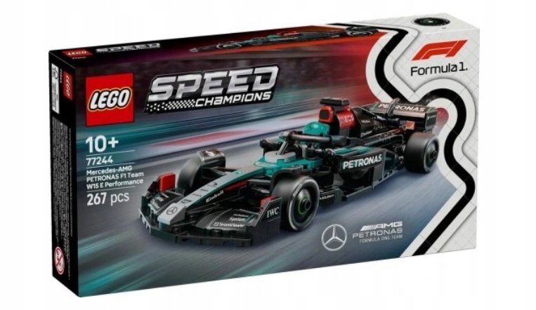 Lego 77244 Speed Champions Formule F1 Mercedes Amg W15