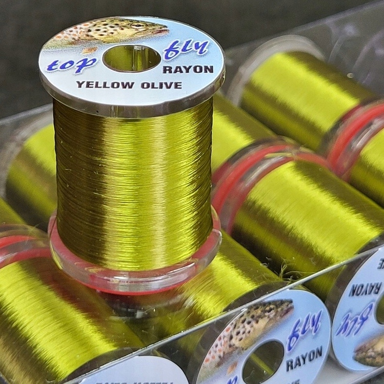 Top Fly Rayon Yellow Olive