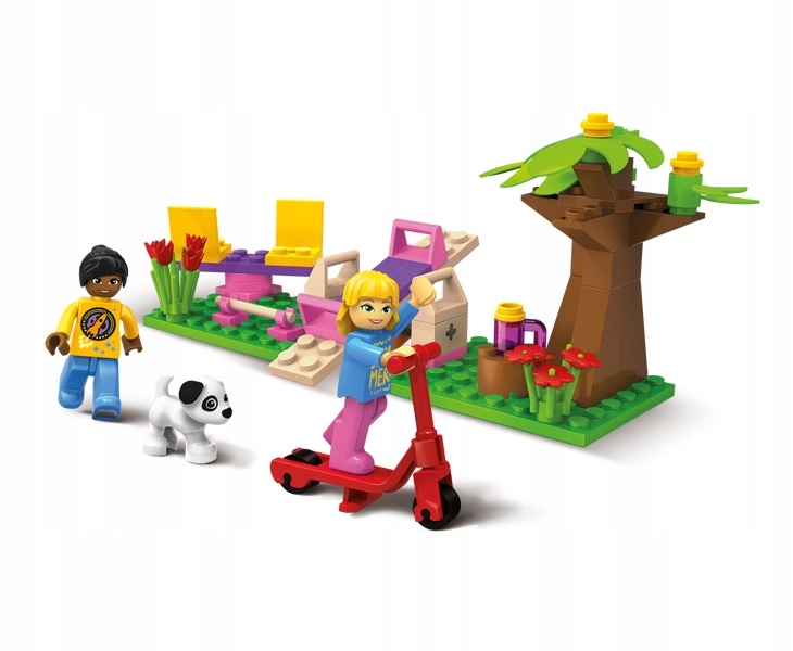 Klocki Blocki MyGirls SPACER PO PARKU 81el KB0114 Marka Blocki