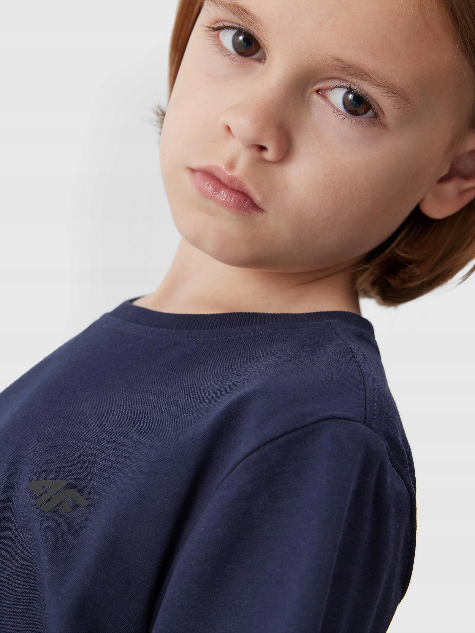 4F T-SHIRT CHŁOPIĘCY KOSZULKA BASIC DZIECIĘCA BAWEŁNIANA Wiek dziecka 8 lat +