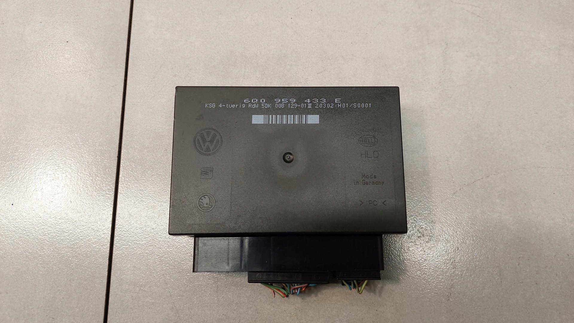 Unité commande confort FABIA et 1.9 SDI 6Q0959433E