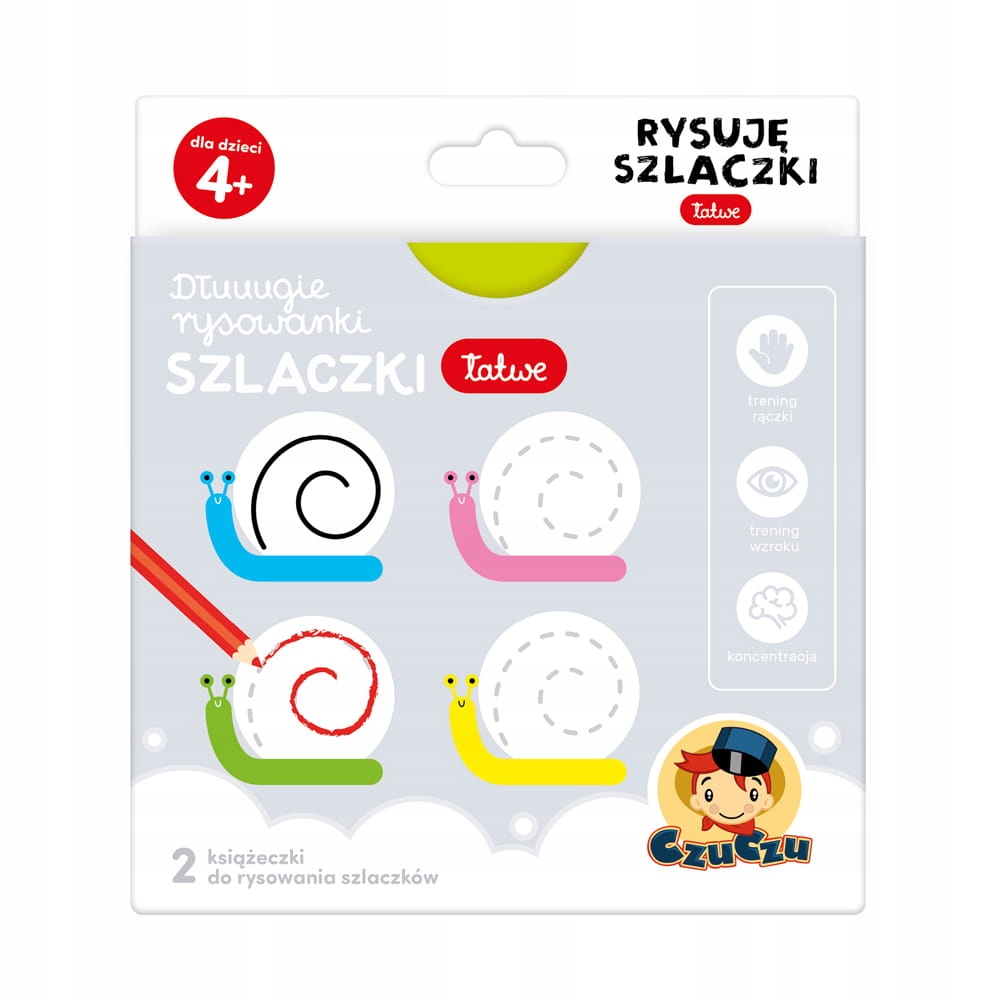 

Czuczu Dłuuugie kolorowanki rysuje szlaczki Łatwe