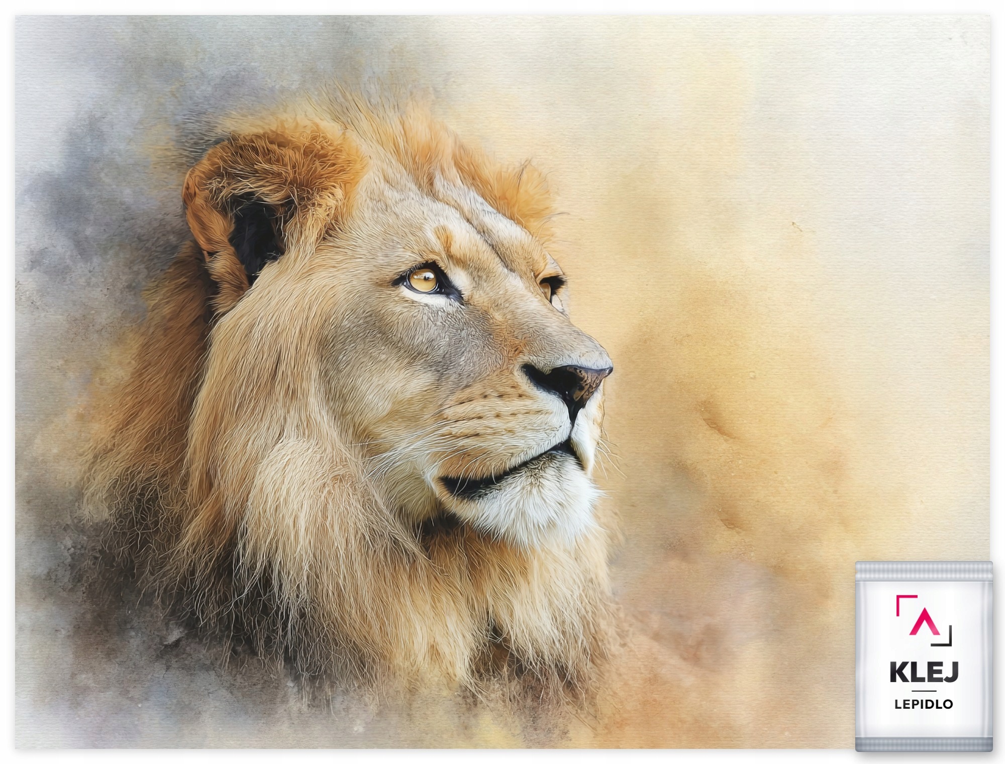 Vliesová fototapeta Natura Afrika Fauna Portrét lva 368x254 130g