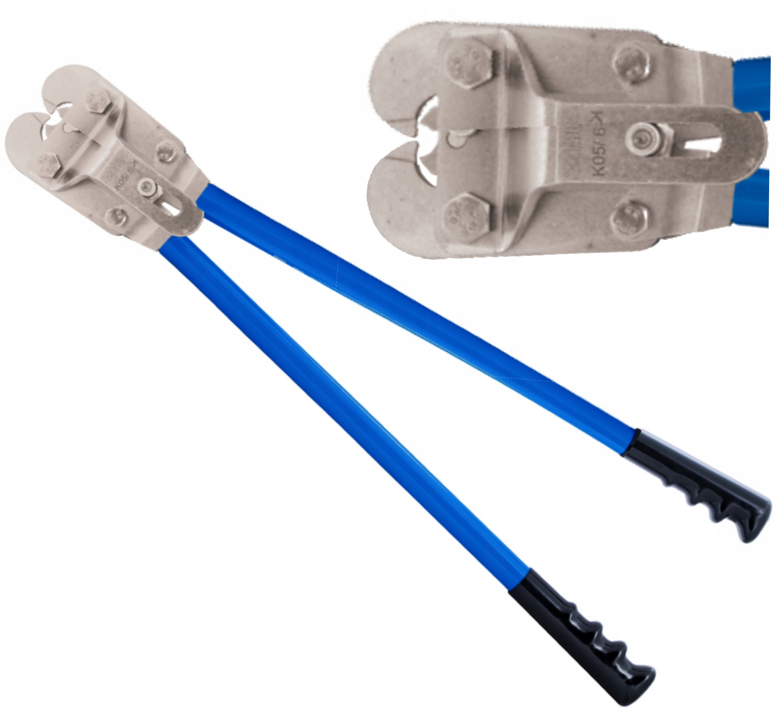 Lisovací kleště na kabely s pouzdrem 50-120